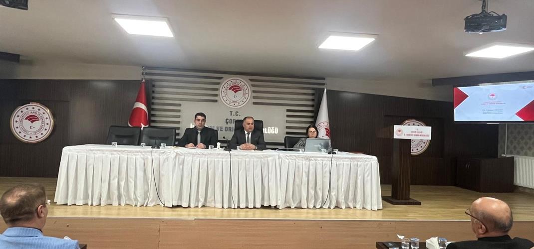 İlimiz Tarımsal Faaliyetleri Değerlendirme ve Bilgi Alışveriş Toplantısı Gerçekleştirildi