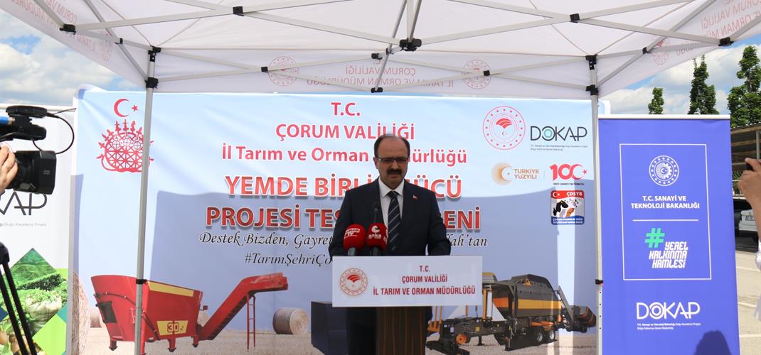 İlimizde “Yemde Birlik Gücü Projesi” Teslim Töreni Gerçekleştirildi