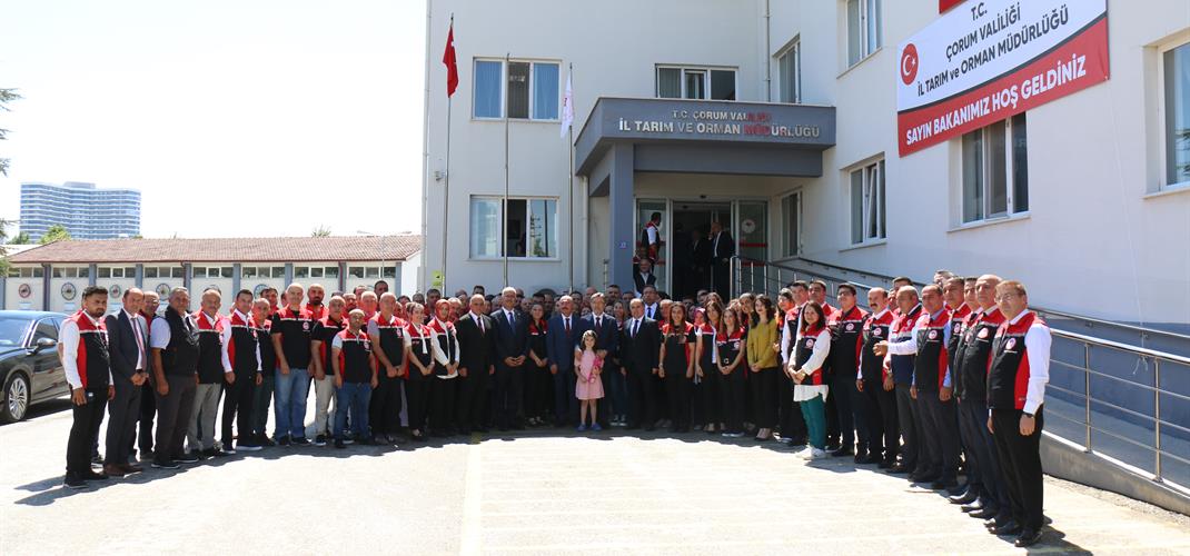Tarım ve Orman Bakanımız Sayın İbrahim Yumaklı ilimizi ziyaret etti.