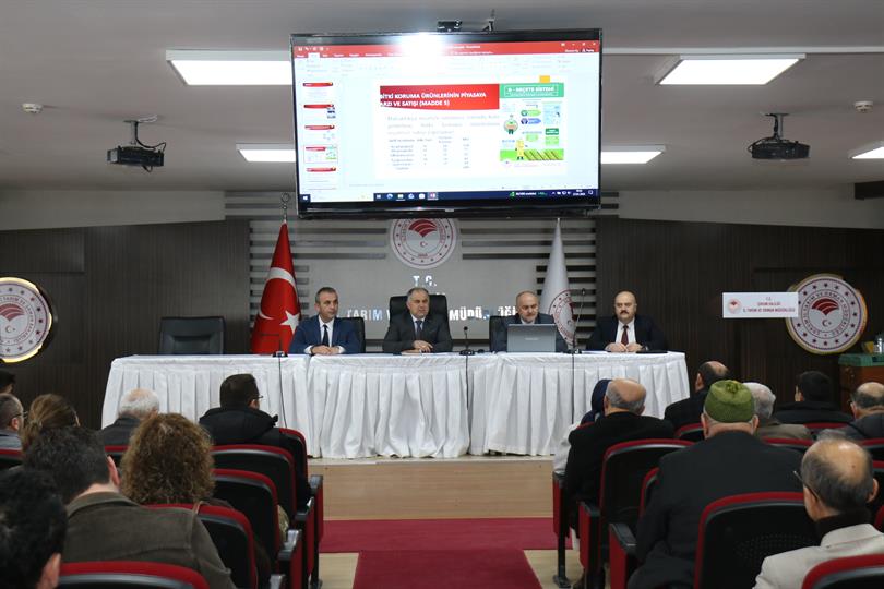  Bitki Koruma Ürünleri Mevzuatı Kapsamında Bilgilendirme Toplantısı Gerçekleştirildi