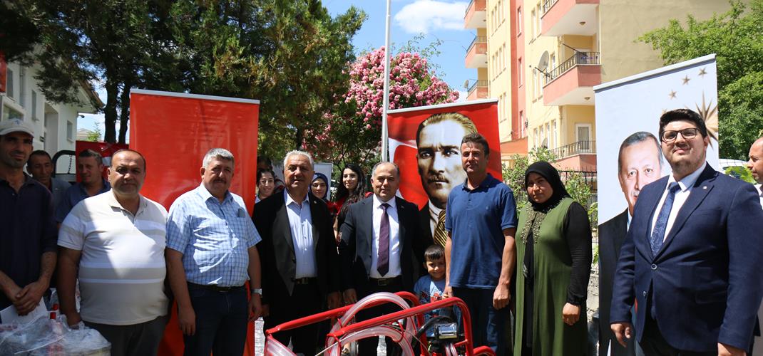 Boğazkale ve Alaca’da Süt Sağım Makinesi Dağıtım Törenleri Gerçekleştirildi