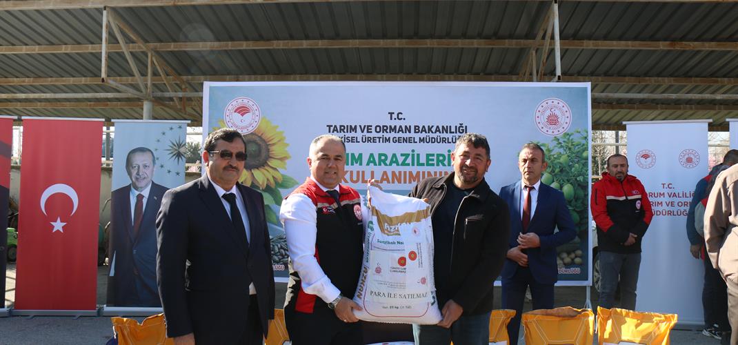 TAKE Projesi Kapsamında Tohum Teslimatları Gerçekleştirildi